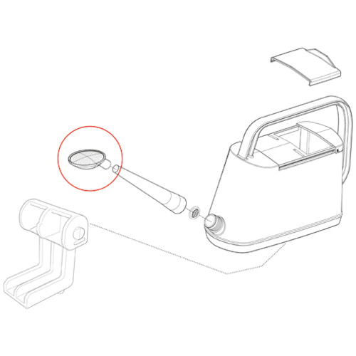 タカギ 補修部品 NANOジョロ交換用はす口 GJ101 1 個