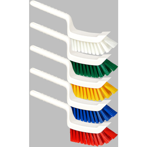 TRUSCO 스크레이퍼 부착 브러시 HACCP 대응 블루 SCBR-B 1개