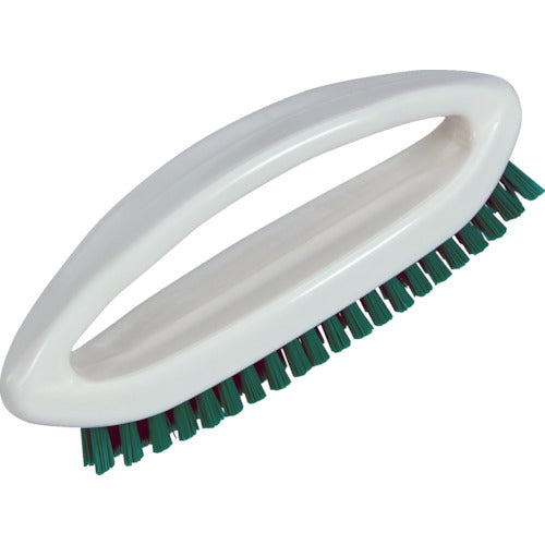 TRUSCO Hand Brush with Grip, HACCP Compliant, Green, THB-G-GN, 1 pc