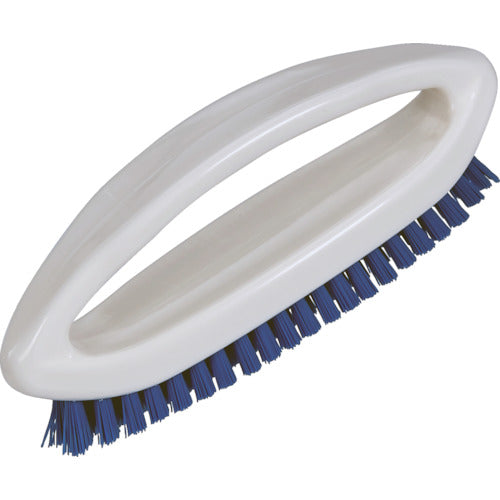 TRUSCO Hand Brush with Grip, HACCP Compliant, Blue, THB-GB, 1 pc