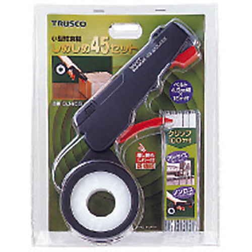 TRUSCO 小型結束機しめしめ45セット GJ−45S−黒ベルト GJ45S-BK 1 S
