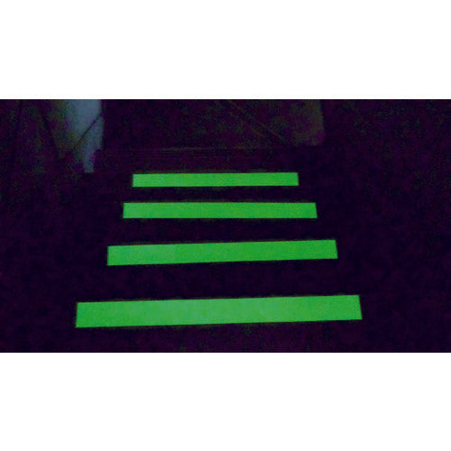 TRUSCO Luminous Non-Slip Tape 100mm x 5m TNHS-1005 1 roll