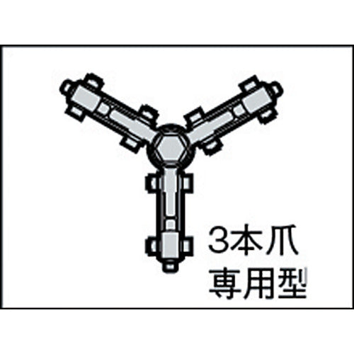 슈퍼 갭 풀러 GT형 3개 네일 풀러 D(피인발물의 직경):최소 100, 최대 250 GT250 1대