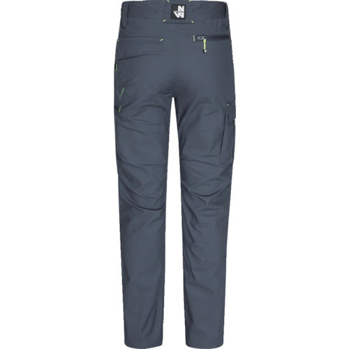 Northways Work Pants "Edward" Gray L Size 1386-GR-L 1 unit