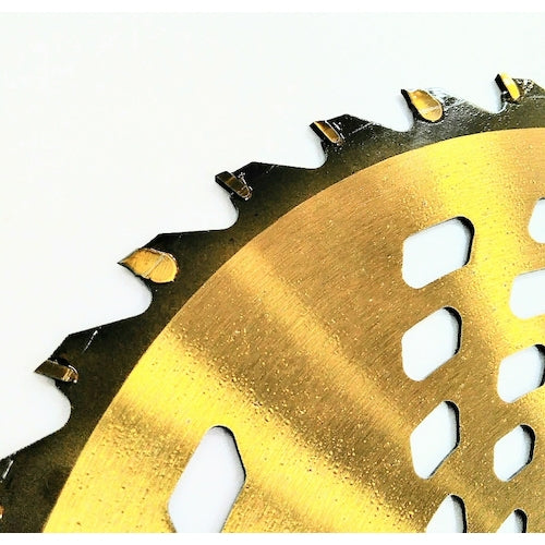 GS 刈払機用チップソー オオカミ スーパープロ255ミリ 210449 1 枚