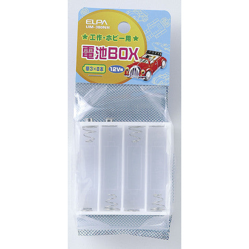 ELPA battery box 3×8 UM-380NH 1 piece