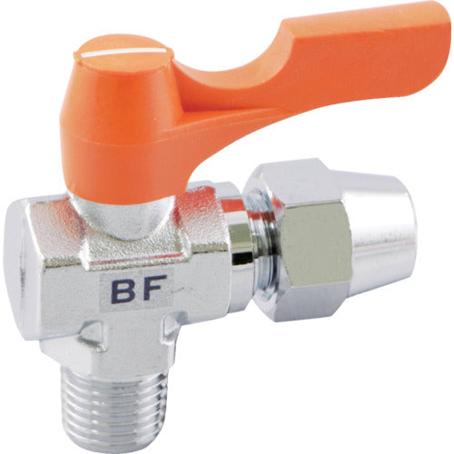 ASOH ボールバルブ エースボール フレアージョイント型 PT3/8×Φ9.53 BF-3303 1 個