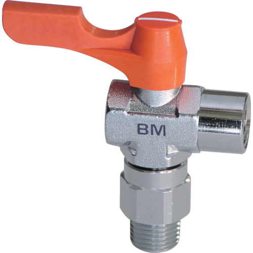 ASOH ボールバルブ エースボールRV 外×内ネジ型 PT1/4×PF1/4 BM-8022 1 個