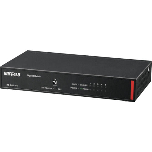 BAFFALO Corporate Gigabit Layer 2 Unmanaged Switch 5 Ports BS-GU2105 1 pc