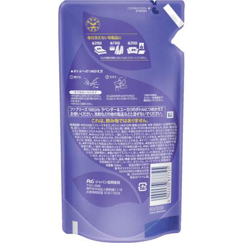 P&G ファブリーズ ナチュリス ラベンダー&ユーカリ つめかえ 320ml 877725 1 本