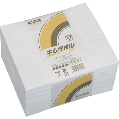 クレシア キムタオル パワーストロング ホワイト 3プライ 61082 1 CS