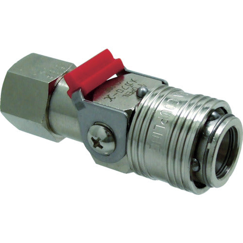 Chiyoda Metal Coupling Megaflow X Purge Brass Rc1/2 MFXP-04F-B 1 pc