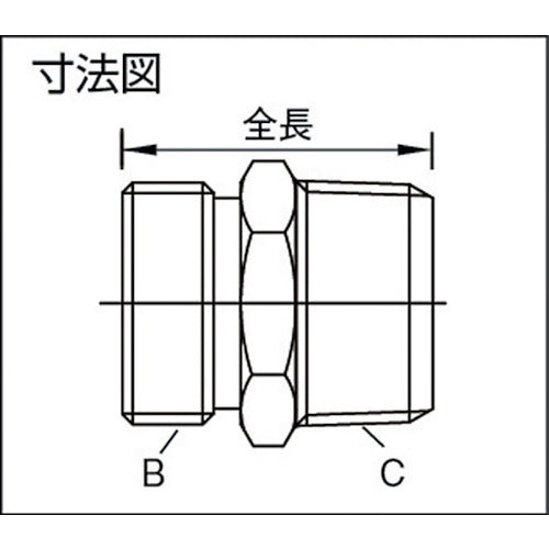 ASOH SUS Flexible Nipple PF1/2 x PT1/2 PN-7044 1 pc