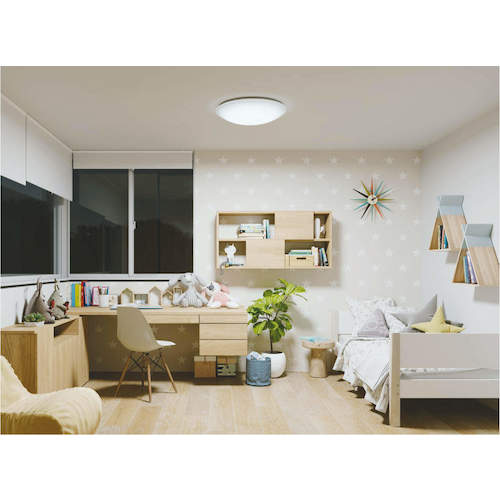 Koizumi residential and commercial lighting, dimmable, daylight white, solar spectrum LED ceiling light, 10 tatami mats, AH51219, 1 unit