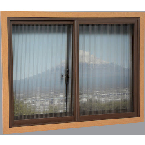 빛 간이 내창용 프레임 레일 키트 베란다・큰 창용 다크 오크 방곰팡이 항균제들이 PTK-R 1 S