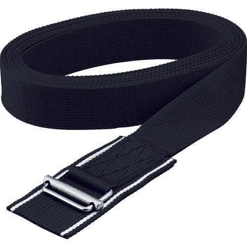 TRUSCO Simple Binding Belt "Kukuri-obi" 30mm x 3m Black KR303BK 1 piece