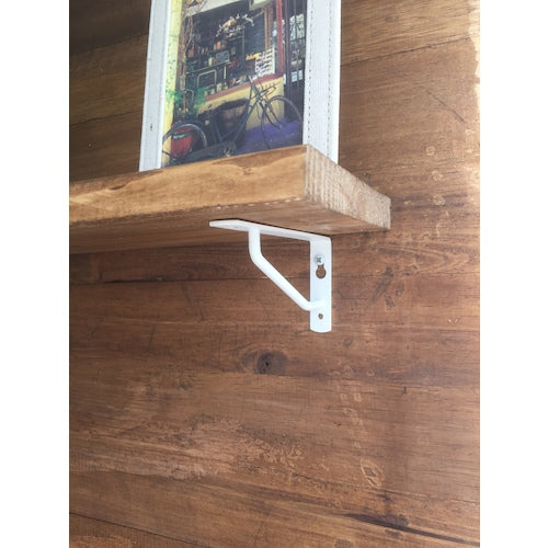 K.G.Y Color Arm Shelf Bracket 150 x 75 White AA-W150 1 piece