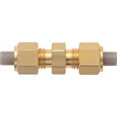 Junkosha Brass Fitting (Millimeter Series) Union 6 x 4.5 mm PU-6X4.5-BS 1 pc