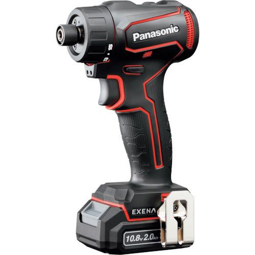 EXENA 充電ドリルドライバー ビットタイプ(赤)(電池セット品) EZ1D32F10D-R 1 台