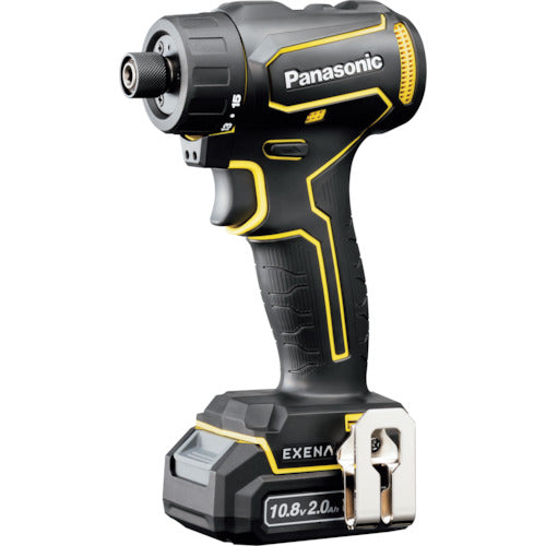 EXENA 充電ドリルドライバー ビットタイプ(黄)(電池セット品) EZ1D32F10D-Y 1 台