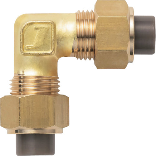 Junkosha Brass Fitting (Millimeter Series) Union Elbow 10 x 6.5 mm PLU-10X6.5-BS 1 pc