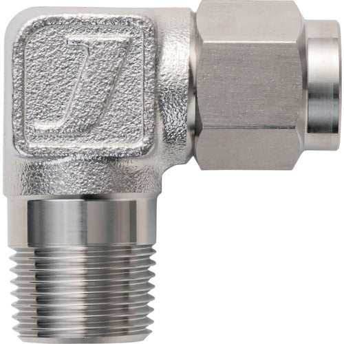 Junkosha Stainless Steel Fitting Elbow (Millimeter Series) 16 x 13 mm PT1/2 L-16X13-PT1/2-SUS 1 pc