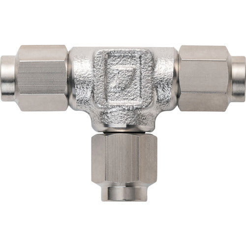 潤工社 ステンレス継手 ユニオンティー(ミリ系列) 4×2mm TU-4X2-SUS 1 個