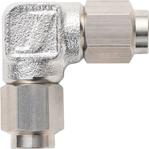 Junkosha Stainless Steel Fitting Union Elbow (Millimeter Series) 10 x 7.5 mm LU-10X7.5-SUS 1 pc