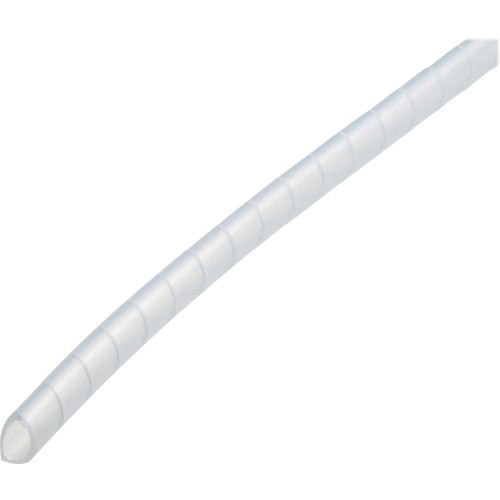 潤工社 ポリエチレンスパイラルチューブSE 12X9mm 50m 乳白 SE-12-N-50 1 巻