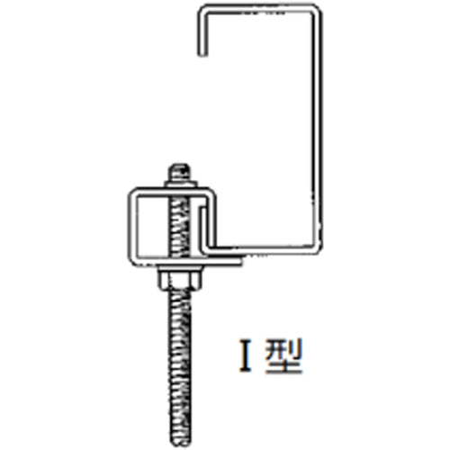 DAIDOHANT 채널 클램프 (C형강) (W) 30x(H) 31mm 10177056 1개