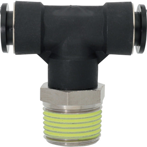 潤工社 ワンタッチ継手Mシリーズ テー 12mm PT3/8 PTAM-12-PT3/8-PM 1 個