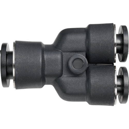 Junkosha One-touch fitting M series Different diameter union Y 10mm-8mm PYAM-10-8-PM 1 pc