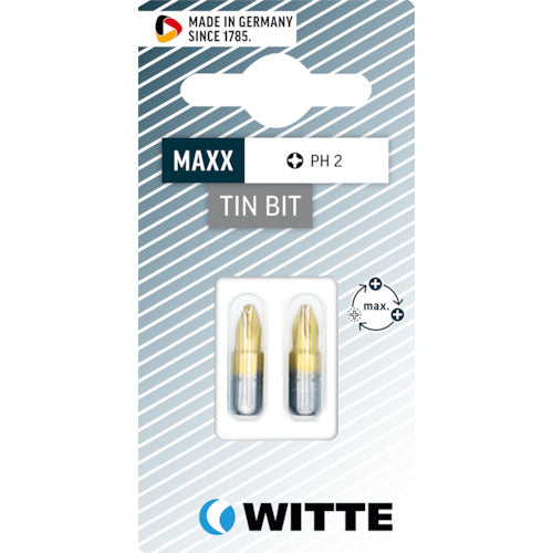 ヴィッテ チタンコーティングビット +1×25mm(2本入り) 27324 1 PK