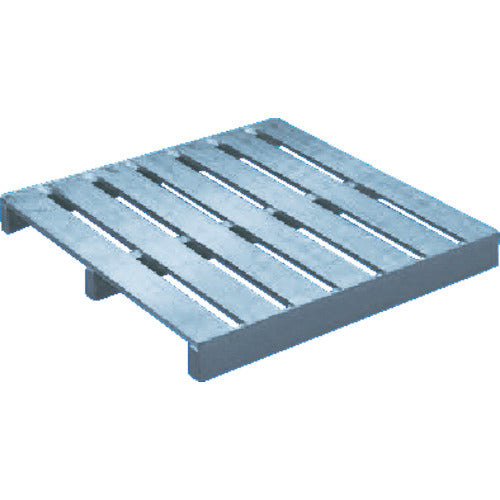 TRUSCO アルミパレット 単面二方差型 1100X1100X120 TSBT-1111 1 枚