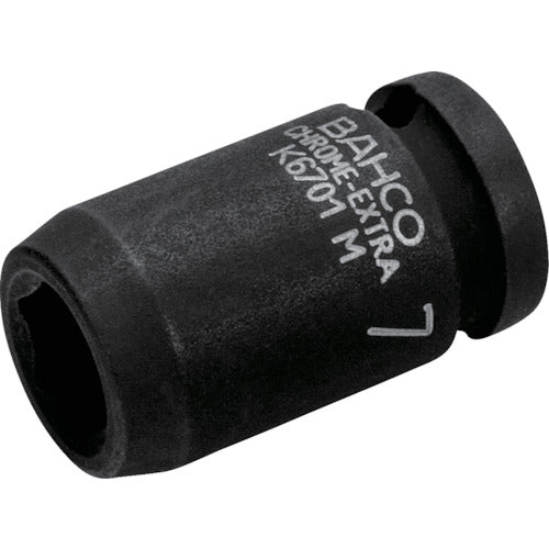 バーコ 1/4” インパクトソケット8mm K6701M-8 1 個