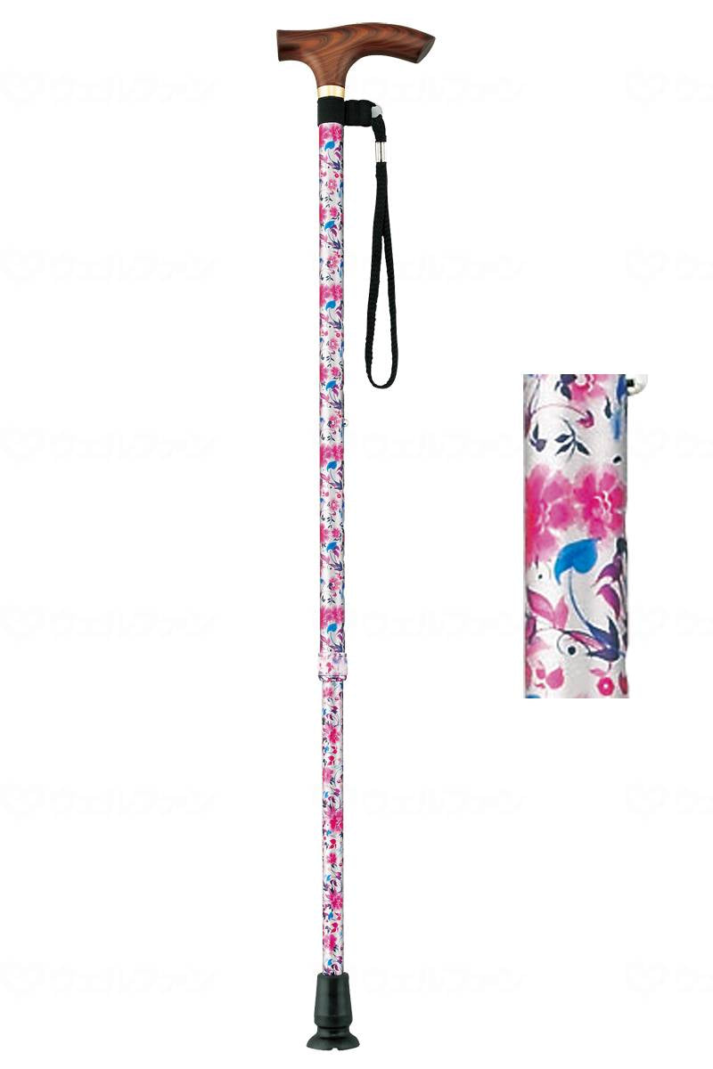 Makitex Smile Stick, Extendable, Slim, Pink Flower