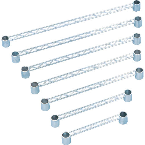 IRIS 540104 Side bar for metal rack 1200 x 36 x 40 MR-120S 1 piece