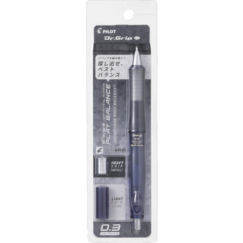 Pilot Mechanical Pencil Dr. Grip CL Play Balance 0.3mm Clear Navy HDGCL70R3-CNV 1 piece