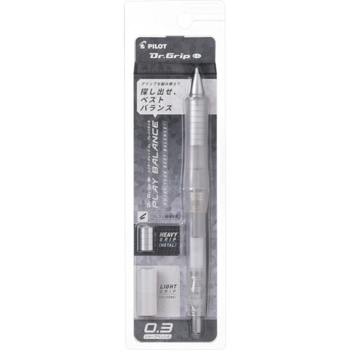 Pilot Mechanical Pencil Dr. Grip CL Play Balance 0.3mm Non-Color HDGCL70R3-NC 1 pc
