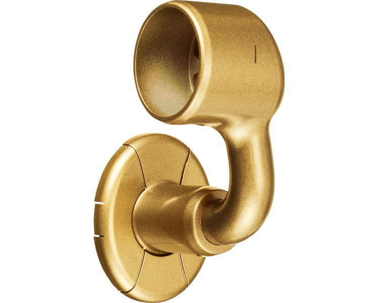 φ32 Adjustable projection end bracket with cover, right-hand use / 040-6111 Gold BE-66RG 1 pc