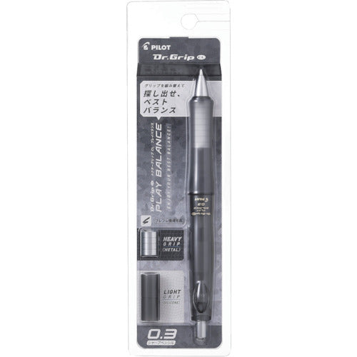 Pilot Mechanical Pencil Dr. Grip CL Play Balance 0.3mm Clear Black HDGCL70R3-CB 1 piece