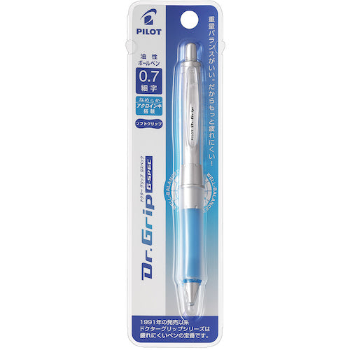 Pilot Oil-based Ballpoint Pen Dr. Grip G-Spec Soft Blue BDGS-60R-SL 1 piece