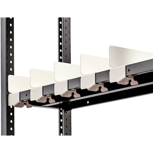 TRUSCO Movable Partition Plate with Anti-Slip Function H80 (1S (bag) = 10 pieces) KS-1ND 1 S