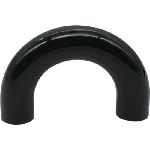 TRUSCO round bar handle, PS resin, black, total length 45 mm, total height 28 mm, pitch 35 mm, pilot hole depth 15 (B1 truss tapping screw 4 x 30, 2 pieces included) MAPS-35BK 1 piece