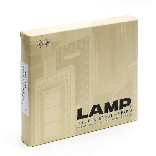 SUGATSUNE (210032241)PXP−ES02−HLスイッチプレート・コンセントプレート(2連) PXP-ES02-HL 1 枚