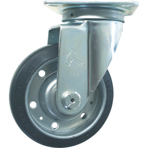 サンコー 樹脂製運搬車 918170 ハンドカーSM用125Φ自在キャスター 918170 1 個