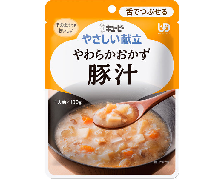 Kewpie Easy Menu Y3-33 Soft Side Dish Pork Soup / 22158 100g 1 piece