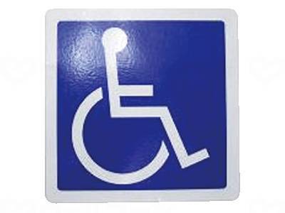 Fuji Home Wheelchair Mark Magnet Type