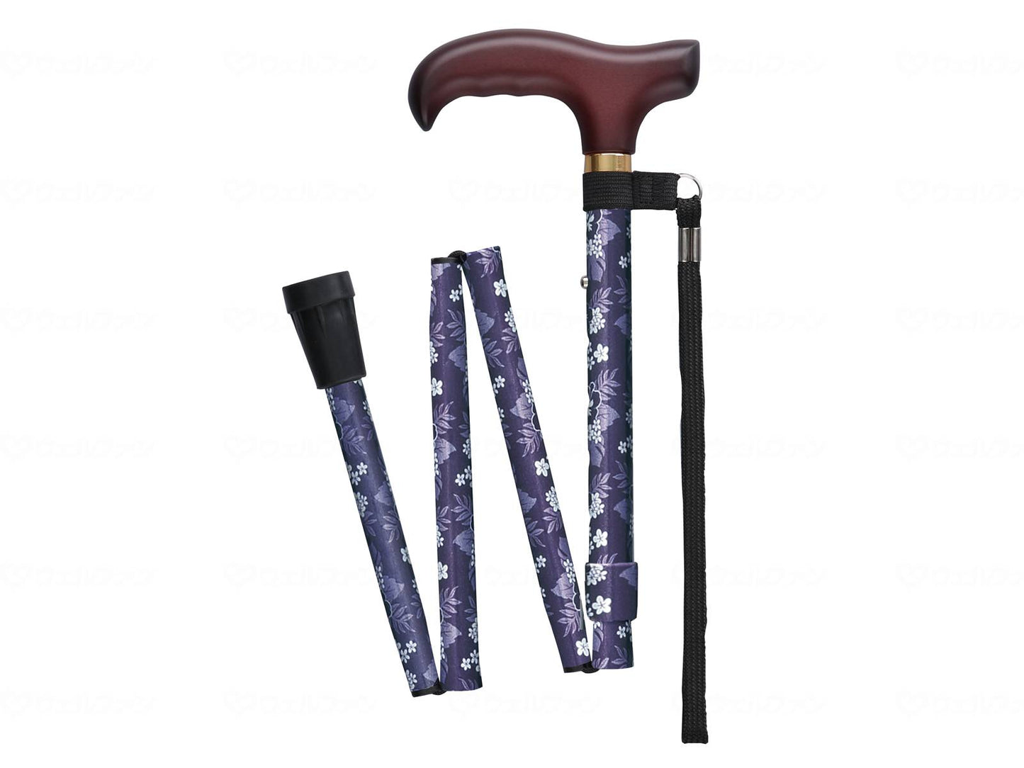 Fuji Home Basic Folding Floral Navy S