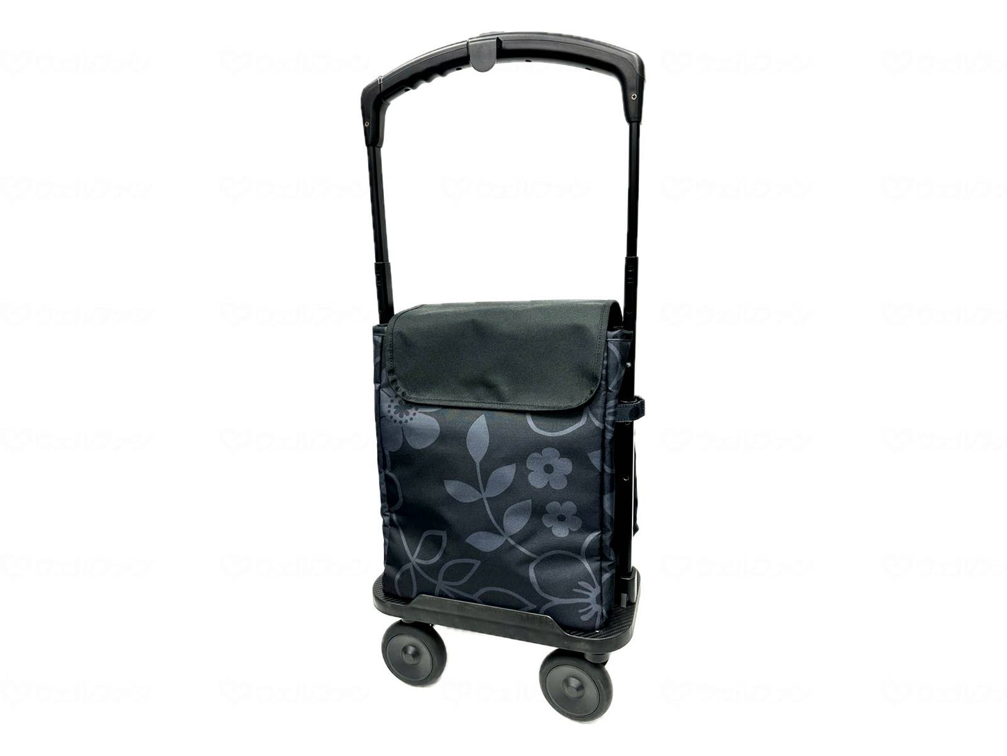 후지 홈 사이트 카드 R-1 꽃 무늬 블랙